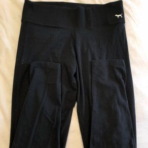 Victoria’s Secret PINK black yoga leggings